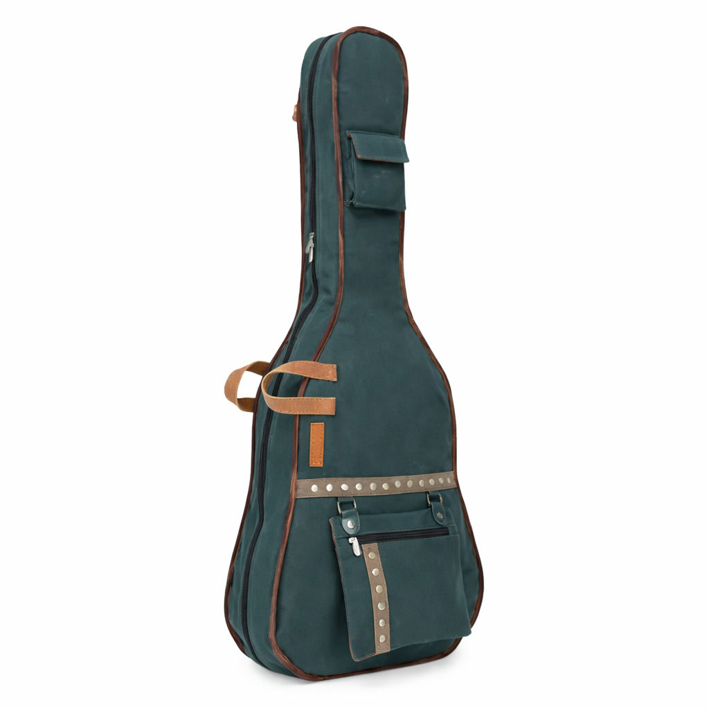 Blue Unisex Padded Guitar Bag for Musicians